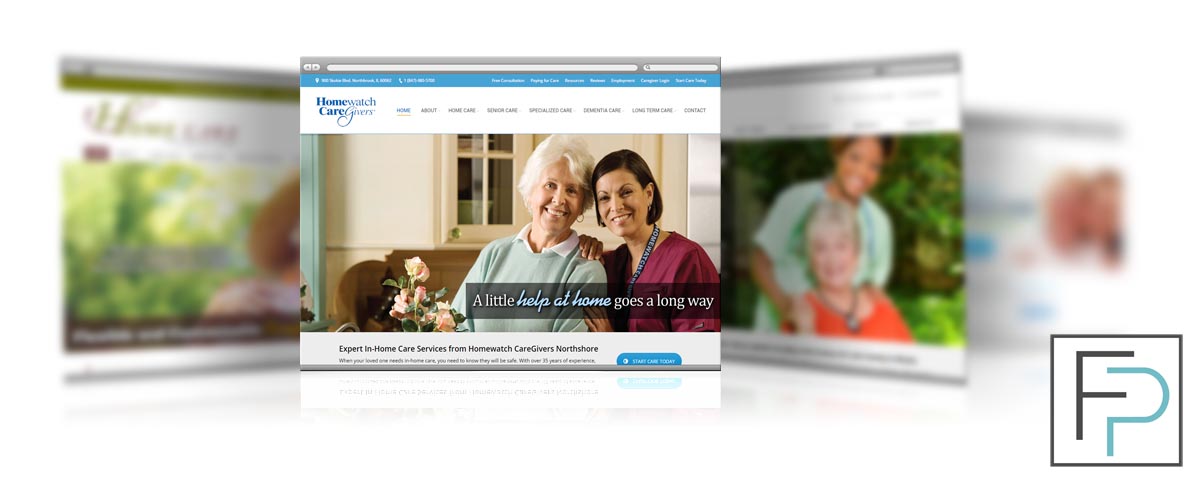 Home Care Agency Website Design