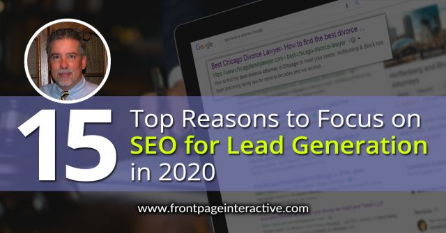 15 top reasons to focus on seo for lead generation in 2020
