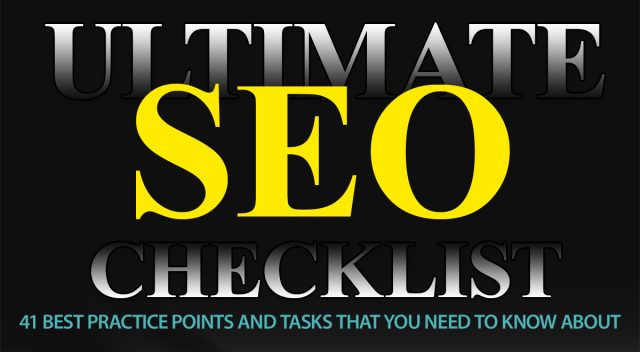 seo checklist featured image