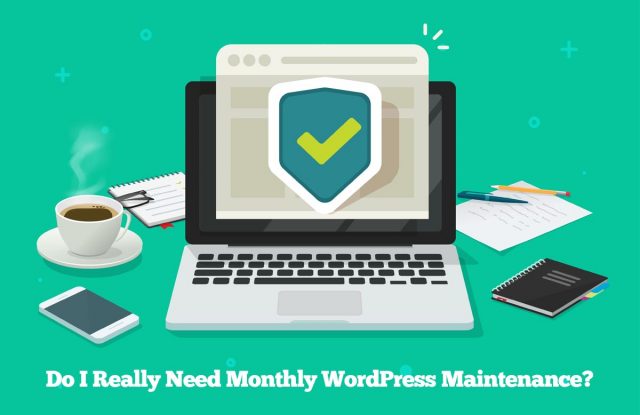wordpress maintenance